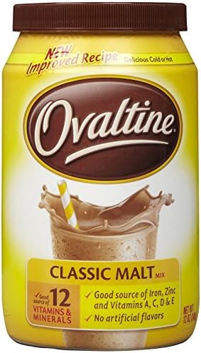 Ovaltine Classic Malt - 12 oz