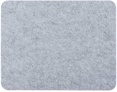 Desky Cork/Felt Desk Pad Small 11x8.6 inches Light Grey