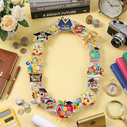 Décorations de diplôme 5e année 2026 : kit de 31 pièces école - 2