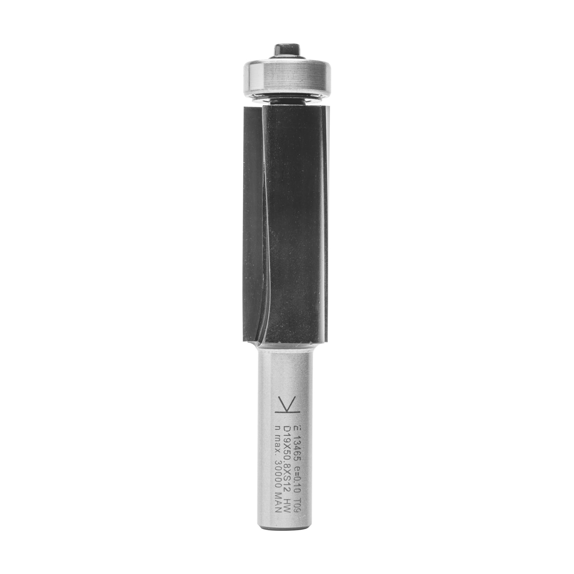 ENT 13465 Frez do przycinania Karbid, Trzon (S) 12 mm, srednica (D) 19,05 mm, NL 50,8 mm, SL 40 mm, z katem ciecia i lozyskiem kulkowym