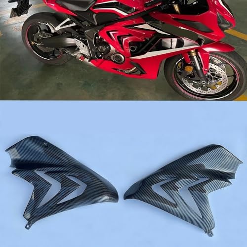 Aileron avant carénage CBR650R de 2019 à 2022 noir mat