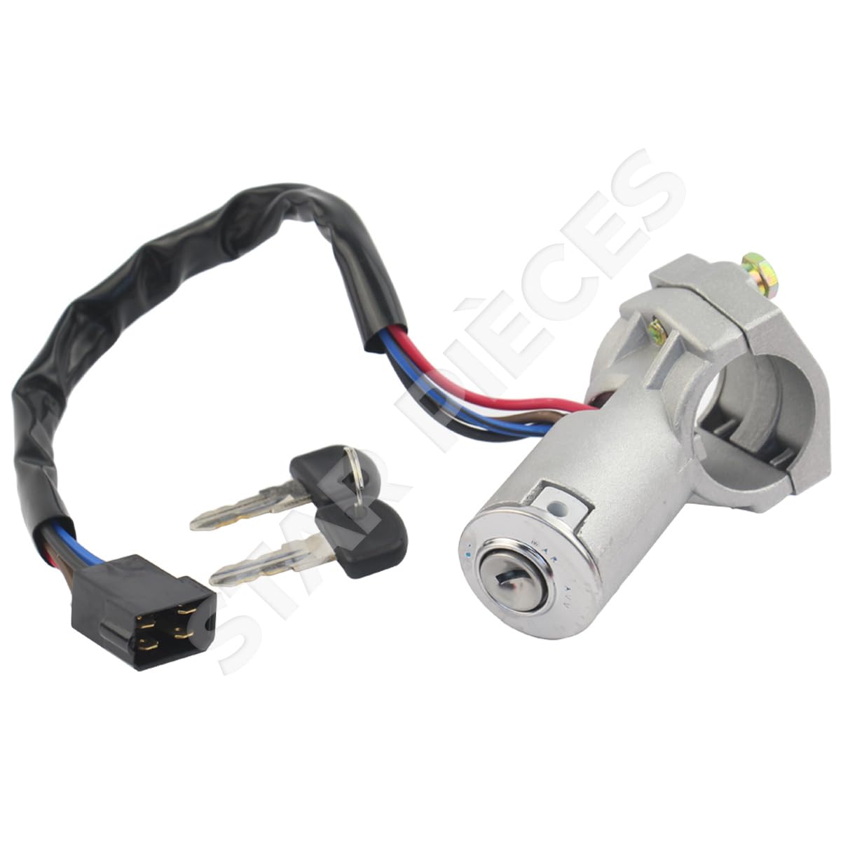 Bloccasterzo compatibile per Ducato 1, Peugeot J5, Citroen C25 (1982-1994) Blocchetto accensione. Con 2 chiavi. 4162FL | 7555388