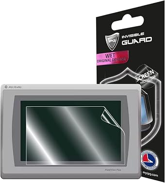 IPG For Allen Bradley PanelView Plus 7 Performance Screen Protector Hydrogel Invisible Ultra HD Clear Film Anti Scratch Skin Guard - Smooth/Self-Healing/Bubble -Free 9 Inches Touch