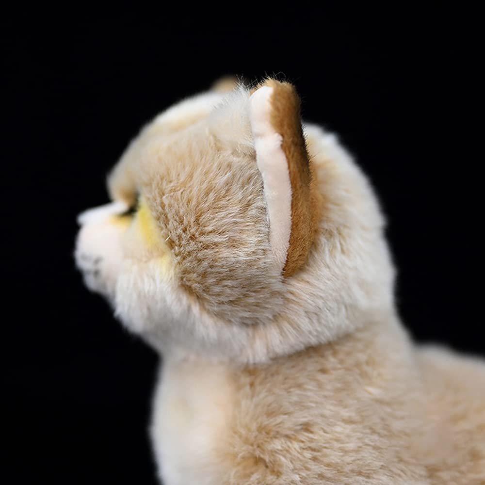 Amazon.co.jp: ぬいぐるみ スナネコ 砂猫 癒しい 抱き枕 動物 ふわふわ 