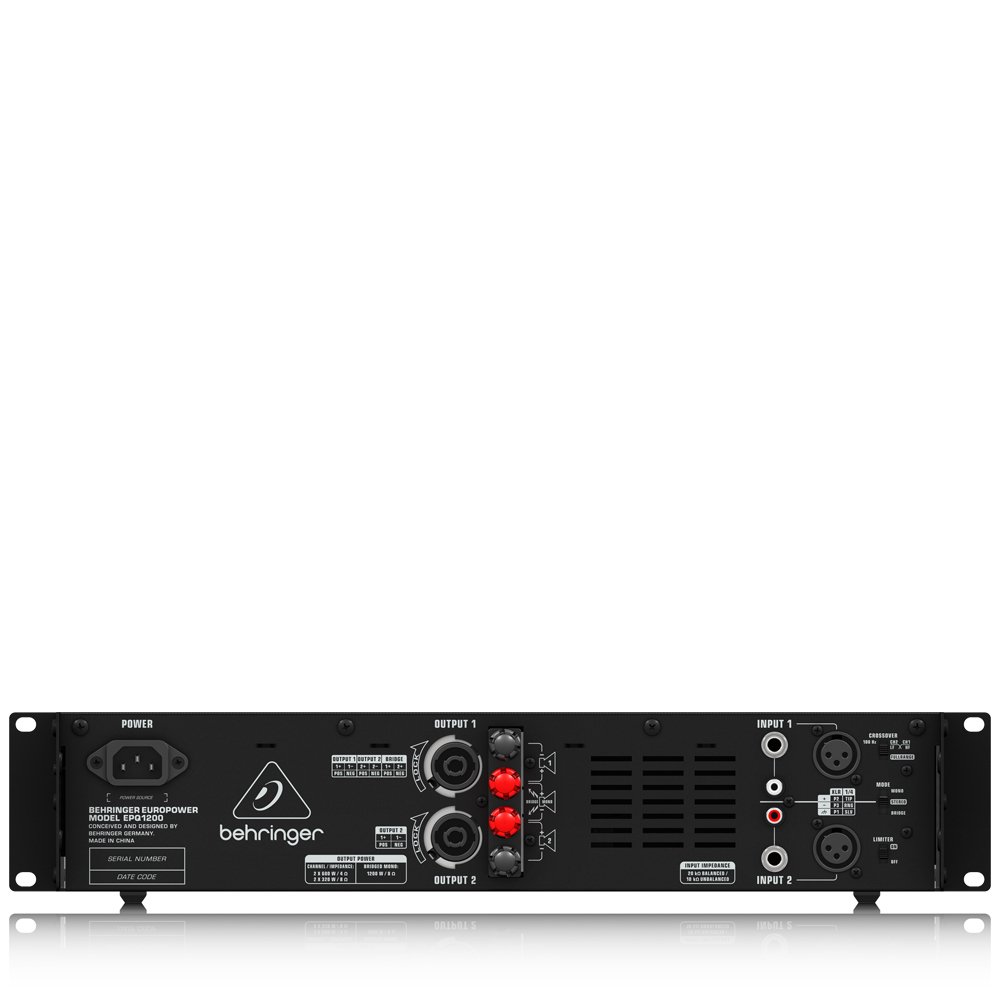 Amazon.com: Behringer EUROPOWER epq1200 : Instrumentos Musicales