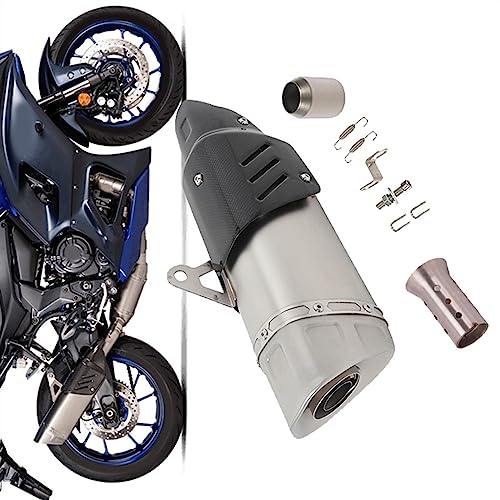 Silencieux motocross 51mm universel avec DB killer amovible pour CBR650R et Ninja 650