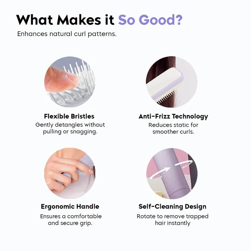 Image of Premium Hair Comb for Men & Women - Anti-Static, Durable & Lightweight - Ideal for All Hair Types, Detangling & Styling - Portable & Comfortable Grip
