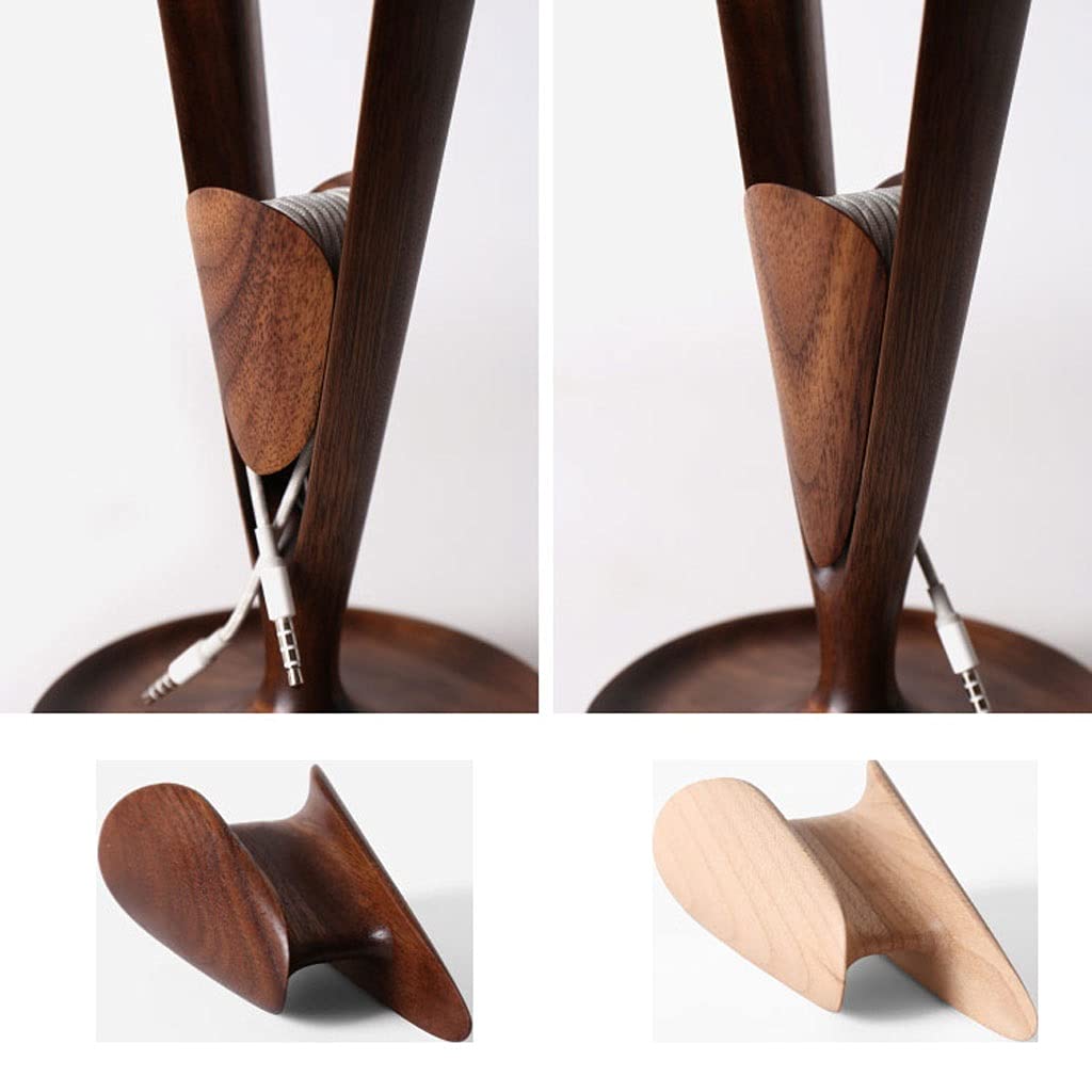 Supporto per Cuffie, Gancio per Auricolari, Appendiabiti in Legno massello, espositore per Tavolo da Gioco, Accessori, Altezza 10,43 Pollici