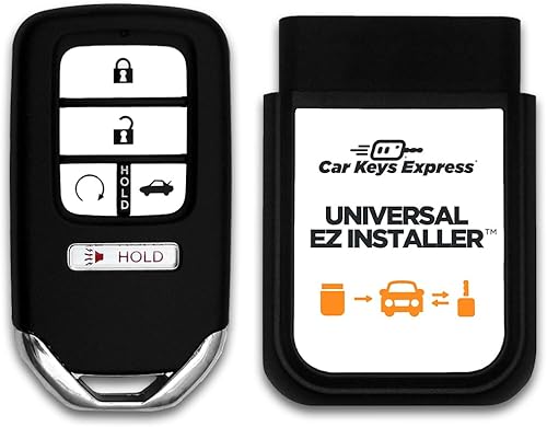 Car Keys Express Paquete de llave y programador para Honda Civic y Pilot, llave inteligente de 5 botones con arranque remoto y liberación del disponible en Yaxa El Salvador