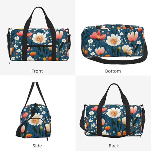 Bolsa de gimnasio impermeable para separar calzado y ropa sucia 2