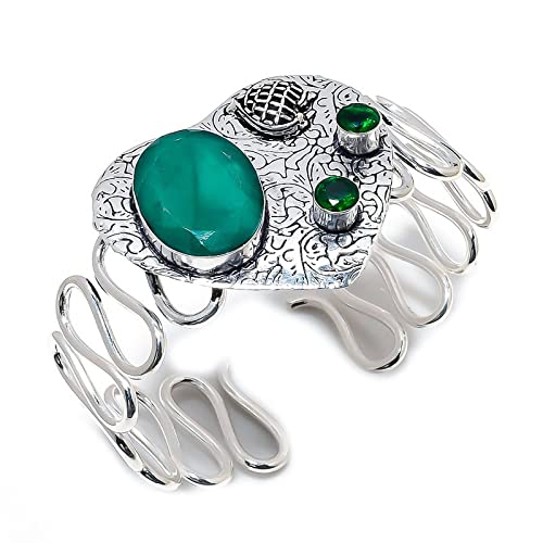 Bracelet émeraude Mine Skota et péridot pour illuminer vos tenues de soirée élégantes