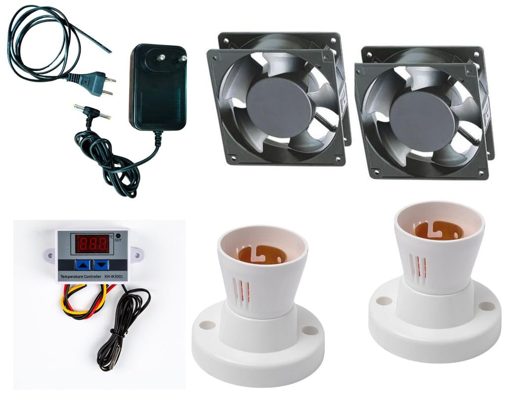 HUMBE&CO-2 fans 2 holder 1 dc12v adapter 1, 2 pin 1, XH-W3001 AC220V controller-picture-29