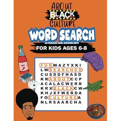 About Black Culture Word Search