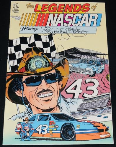 Richard Petty Autographed Legends Of Nascar Vortex Comic Book #2 - Rare! W/Coa! - Autographed NASCAR Miscellaneous Items