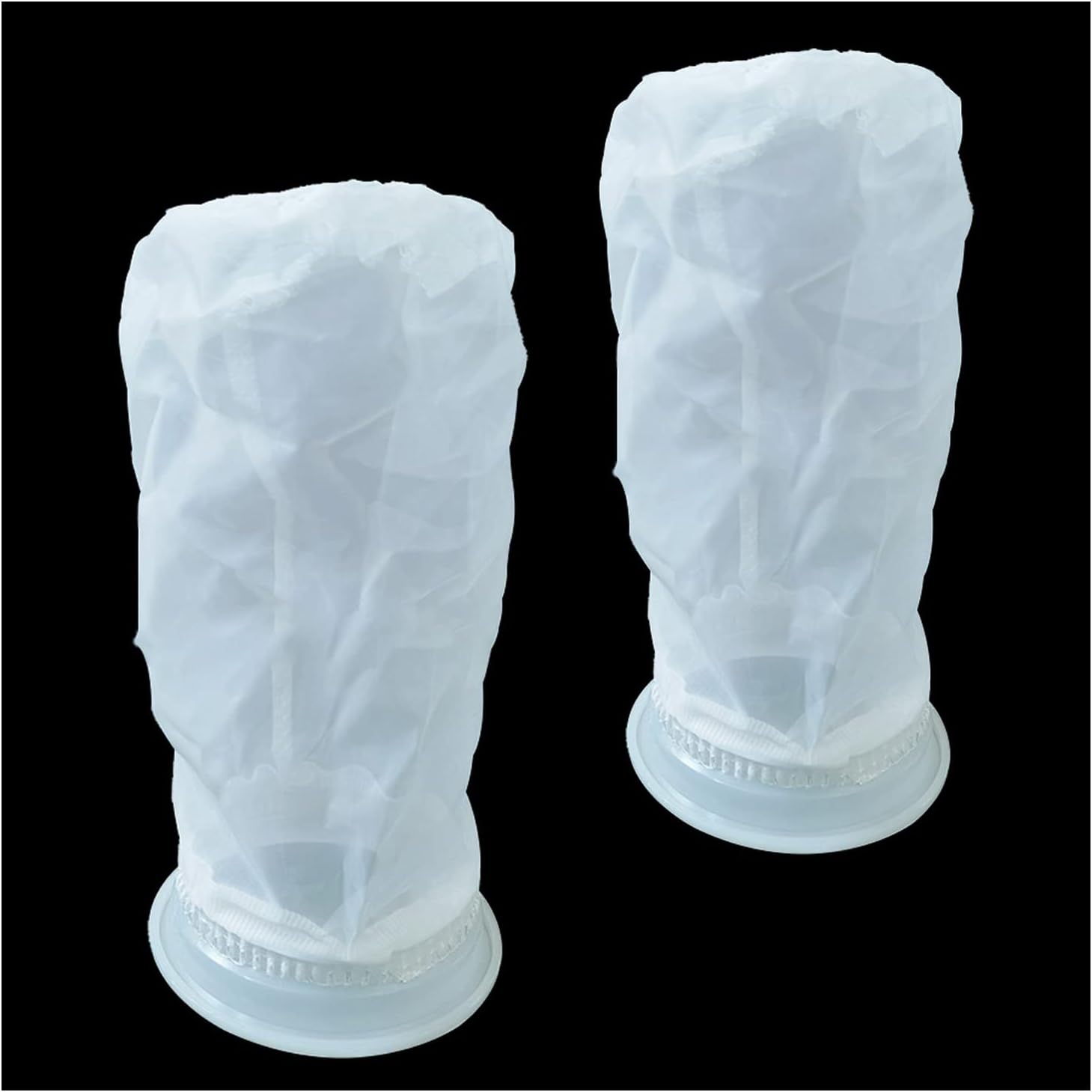 RHBHY IBC Filter Lid Filter Nylon Barrel Washable IBC Tank Filter Rainwater Filter Nylon Replacement Filter for DN75 Filter Set IBC Rainwater Tank 2 Pieces