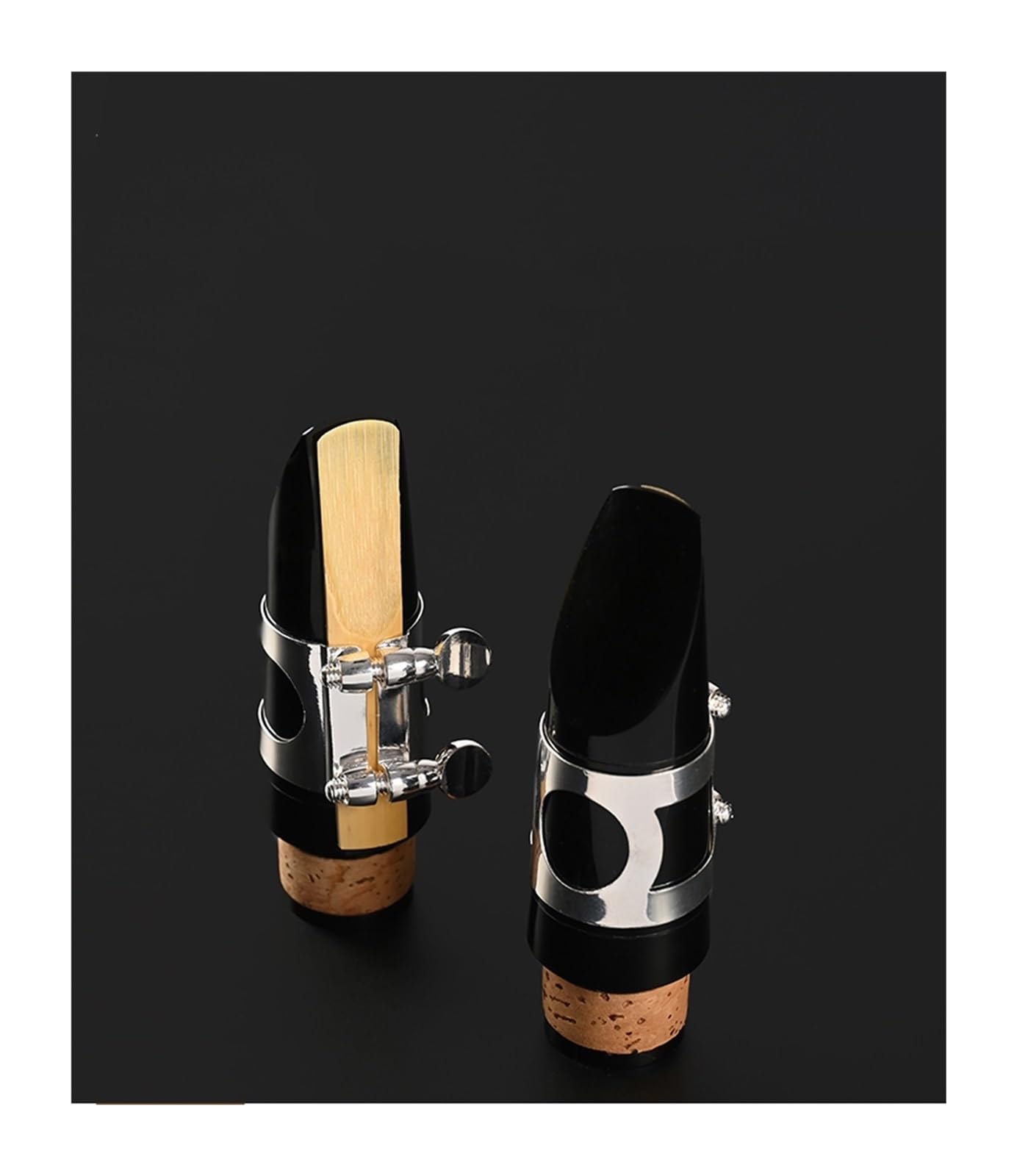 Professionelle Klarinette Klarinette B-Klarinette/Kunstholz Ebenholz Bakelit Schwarz Blasinstrument Anfängerprüfung(Resin)