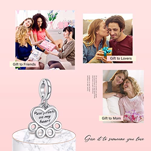 Image of Mothers Day Birthday Number Love Family Friendship Graduation Auntie Grandma Dad Mom Charms for Pandora Bracelets Necklaces, Gifts Women, for Anniversary Valentines Christmas