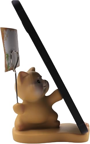 Miniatura 3 de Lindo conejito gato soporte de teléfono de dibujos animados animal cerdo perro soporte de teléfono de escritorio soporte para teléfono lindo adorno