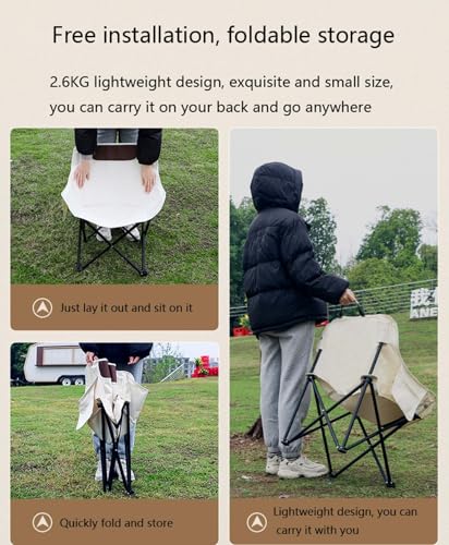 Chaise pliante compacte pour vos pique-niques et soirées feu de camp - 8