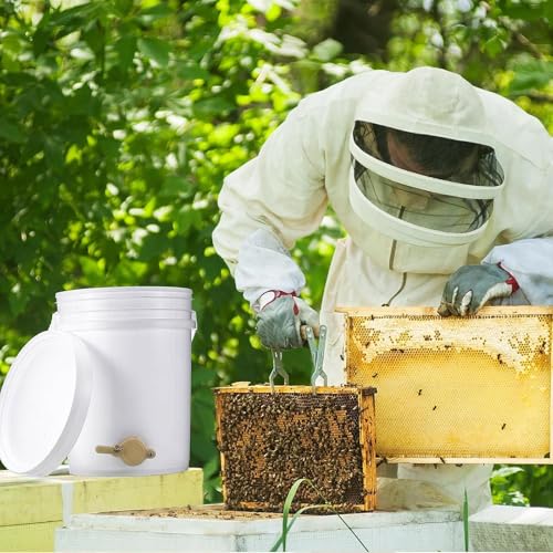 Récipient portable pour du miel de 20L évitant les coulures - 7