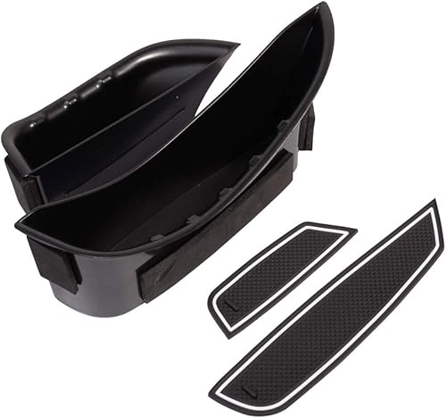 Miniatura 8 de YIWANG para Mercedes Benz W205 Clase C GLC C180 C200 C260 2015-2016 Puerta Frontal Manija Caja de Almacenamiento Bandeja Coche Accesorios para LHD