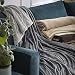 s.Oliver Doublesoft Kuscheldecke 150x200 - super kuschelig & warm, Polyesterflausch Decke beige Creme