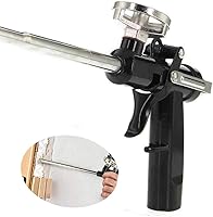 Vista 2 de Paquete de 2 pistolas de calafateo expandibles de poliuretano Pistola de espuma para calafatear de aluminio, pulverizador de espuma de grado PU