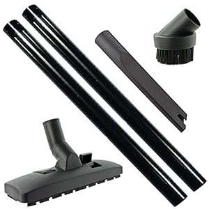 SPARES2GO Extension Rods/Attachment Hoover Tubes Tool Kit for Russell Hobbs Vacuum Cleaner (32mm Nozzle Diameter)