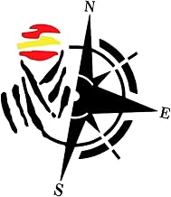 Customised Stickers for Cars 4x4, SUV, Adhesive Vinyl, Die Cut, Exterior (Black, 48 x 55 cm)