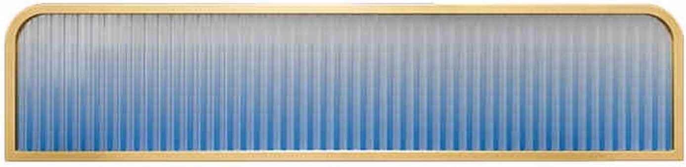 Cloison de séparation moderne en S translucide 120 x 25 cm intimité bureau