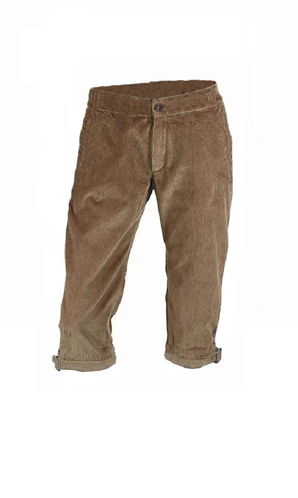shoperama Hochwertige Knickerbocker Cord Hose 20er Jahre Herren Paper Boy Oktoberfest Tracht Kostüm-Zubehör