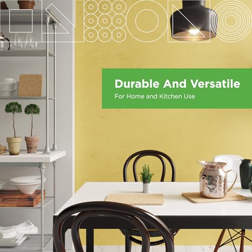 Go4Cork Cork Round Trivet Set - 195x10mm (7.68"x0.39"), Pack of 3 | Heat Resistant, Reusable, Easy to Clean | Ideal for Kitchen & Dining - Image 3