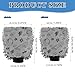 susiyo 2 Pack Absorbent Microfiber Car Wash Drying Mitts Drawn Skateboard Elements Printed Chenille Car Wash Mitts Detailing Washing Gloves for Cars Motorcycles Boats, 10.24 x 7.09in
