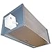 Berner - IDC12-4168AXY-G - Air Curtain, 14 ft. Max. Door Width, 12 ft. Max. Mount Ht, 69 dBA @ 10 Feet, 5550 fpm