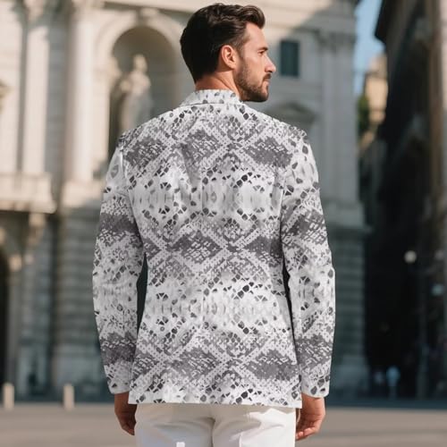 Men's Casual Blazers Sport Coats Lightweight One Button Suit Jacket for Travel Business Daily Casual3