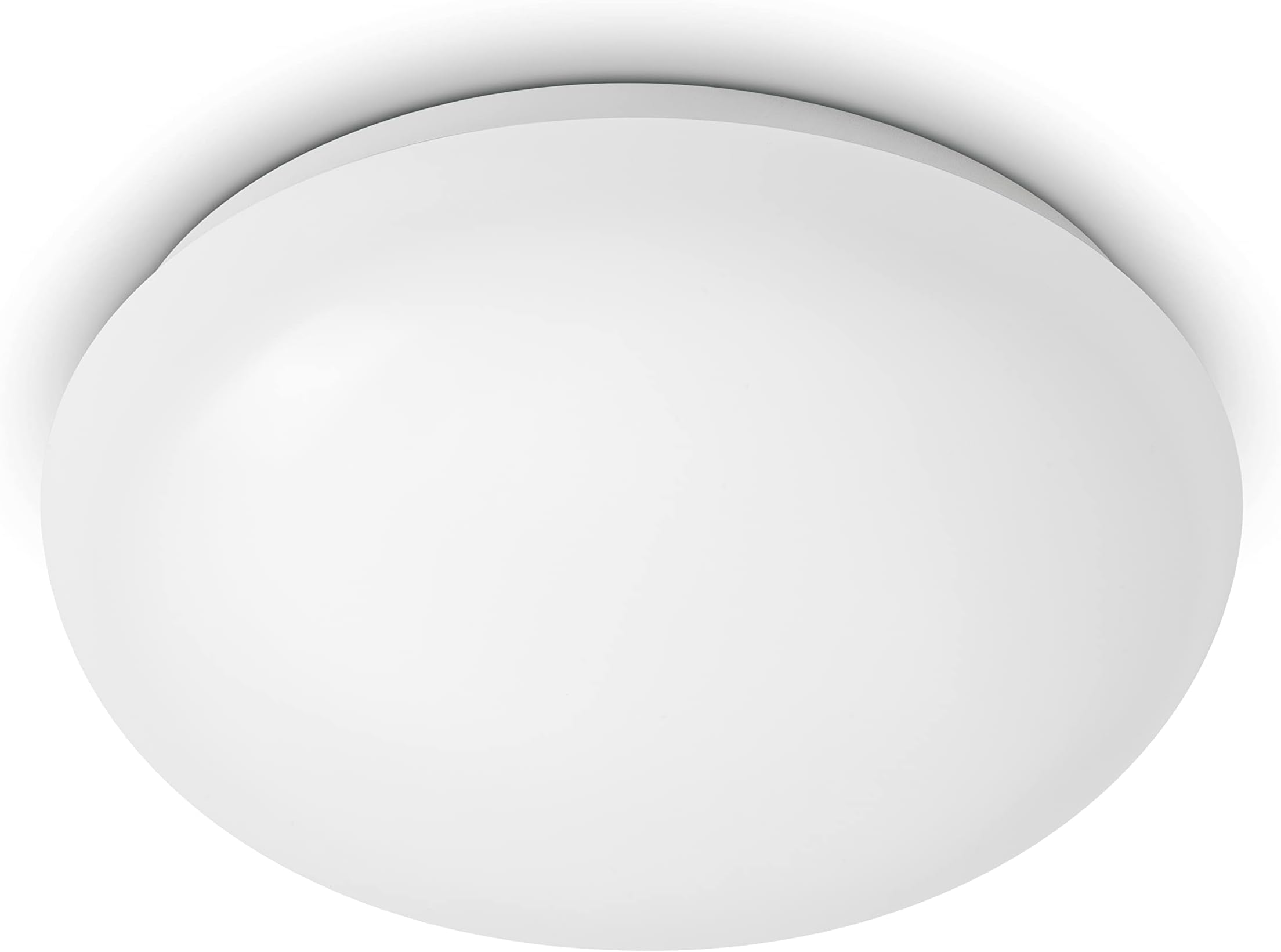 Philips LED Shan Ceiling Light with Motion Sensor 2700K 12W [Warm White - White] for Indoor Home Lighting, Livingroom and Bedroom
