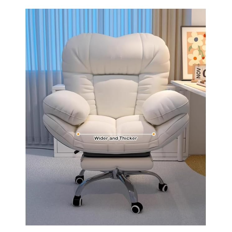 Sedia da gioco ergonomica, altamente confortevole, reclinabile, con schienale di supporto, per lunghe sessioni di gioco e lavoro