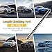 Acouto Pushrod Length Checker 6.8-7.8 inches Push Rod Length Checking Tool Pushrod Measuring Tool Pinion Depth Checker 7702-1 Iron Black Adjustable Range