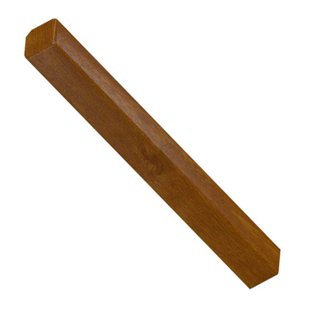 uPVC Fascia Cover Capping Board 450mm Double Ended Corner Trim - Golden Oak