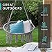 Best Choice Products Handwoven Cotton Macramé Hammock Hanging Chair Swing for Indoor & Outdoor Use w/Backrest, Fringe Tassels, 265 Pound Capacity - Gray