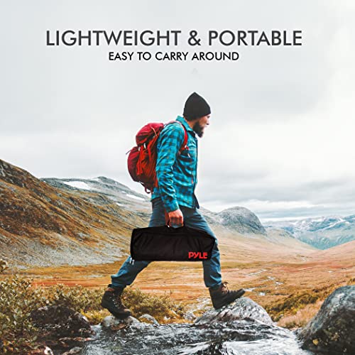 Pyle Projector Screen With Stand - 80" 16:9 Hd 4K Portable Lightweight Freestanding Foldable Indoor Outdoor Movie Projection Display With Frame For Home Theater #TOP6