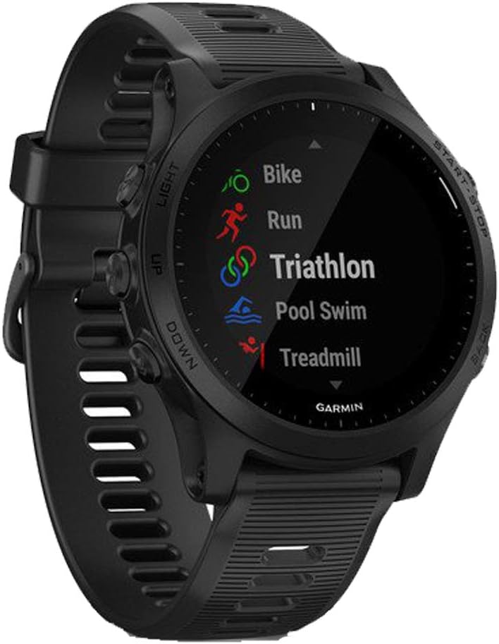 Forerunner 945, Premium GPS Running/Triathlon Smartwatch with Music, Black