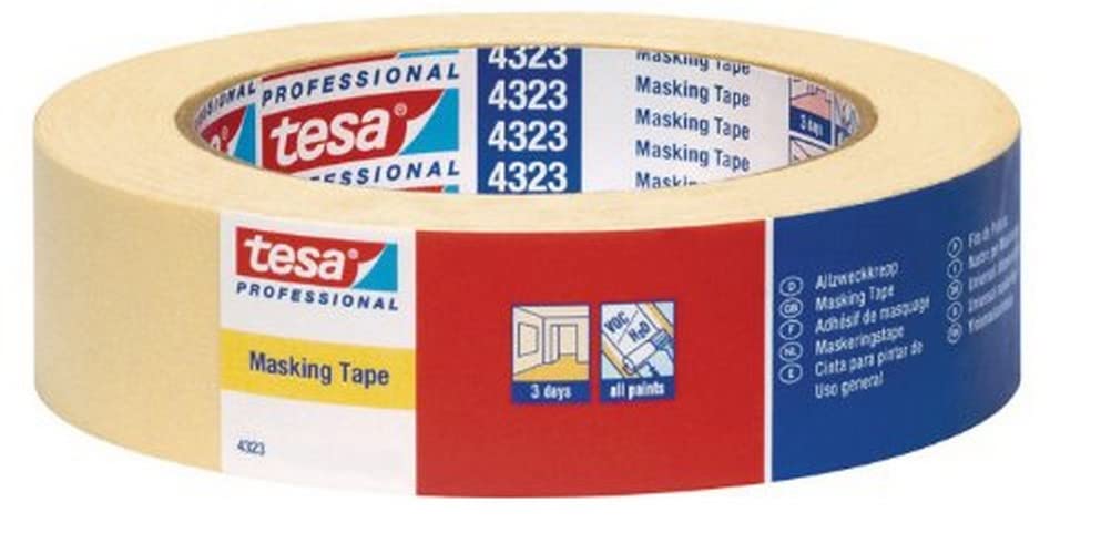 tesa tesakrepp 04323-00017-00 4323 Masking Tape 50 m x 100 mm
