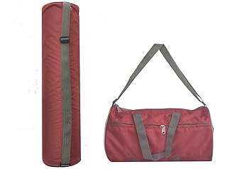 Panchtatava Trendy Yoga Mat Bag/Yoga Mat Cover with Duffel Bag/Gym Bag for Men & Women