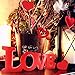 Valentines Day Decorations Love Sign Wooden Blocks V-day Gift Freestanding Love Letter Table Top Decor Romantic Table Red Sign L O V E Words Shape for Home Party Wedding Anniversary Decor (Red)