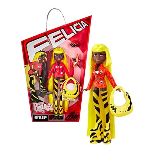 Bratz x Mowalola Special Edition Designer Felicia Fashion Doll with 2 Outfits