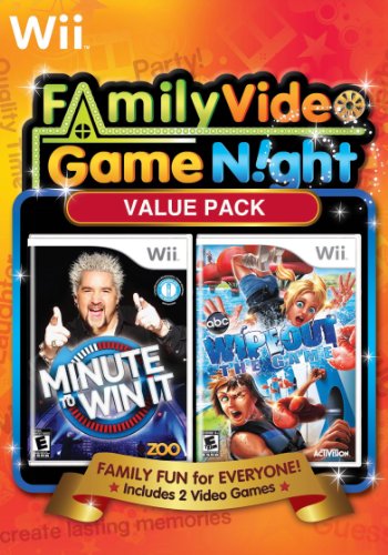 Family Game Night Value Pack: Wipeout and Minute to Win It Bundle - Nintendo Wii image 4