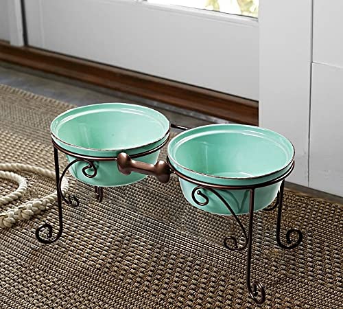 Petstandelevateddogbowlsraiseddogbowlstandpetfeedingstationforlargemediumdogslargegreen Urban Country Home Decor Pet standelevated dog bowlsraised dog bowl standpet feeding station for large medium dogs large green urban country home decor