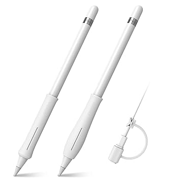 Fintie 2 Pieces Silicone Grip Holder For Apple Pencil 2nd Gen Protective Skin Sleeve Case Accessories For Apple Pencil 2nd Generation Ipad Pro 11 Ipad Pro 12 9 2018 Pencil White Amazon In Computers Accessories