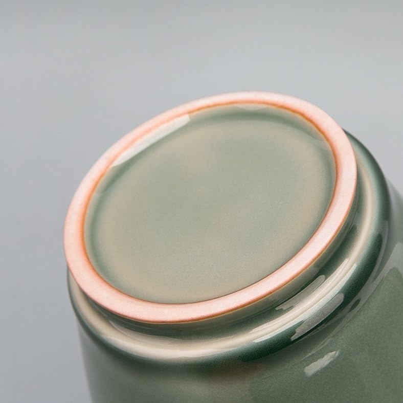 Keramik-Teedosen, Vintage-Teedosen, Keramikbehälter, Aufbewahrungsdosen für Zuhause, Küche, Aufbewahrungsdosen für Kaffee, Tee, Gewürze und mehr